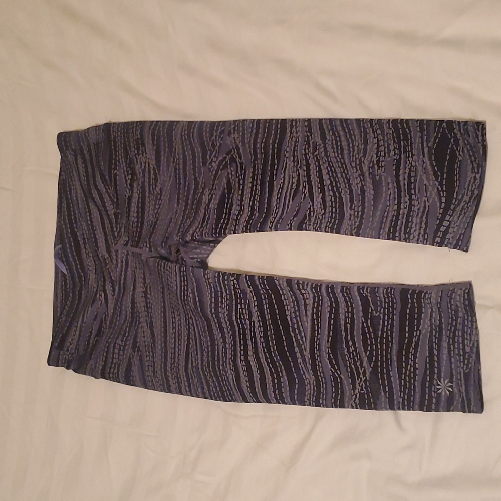 Athleta cropped running leggings, size XS